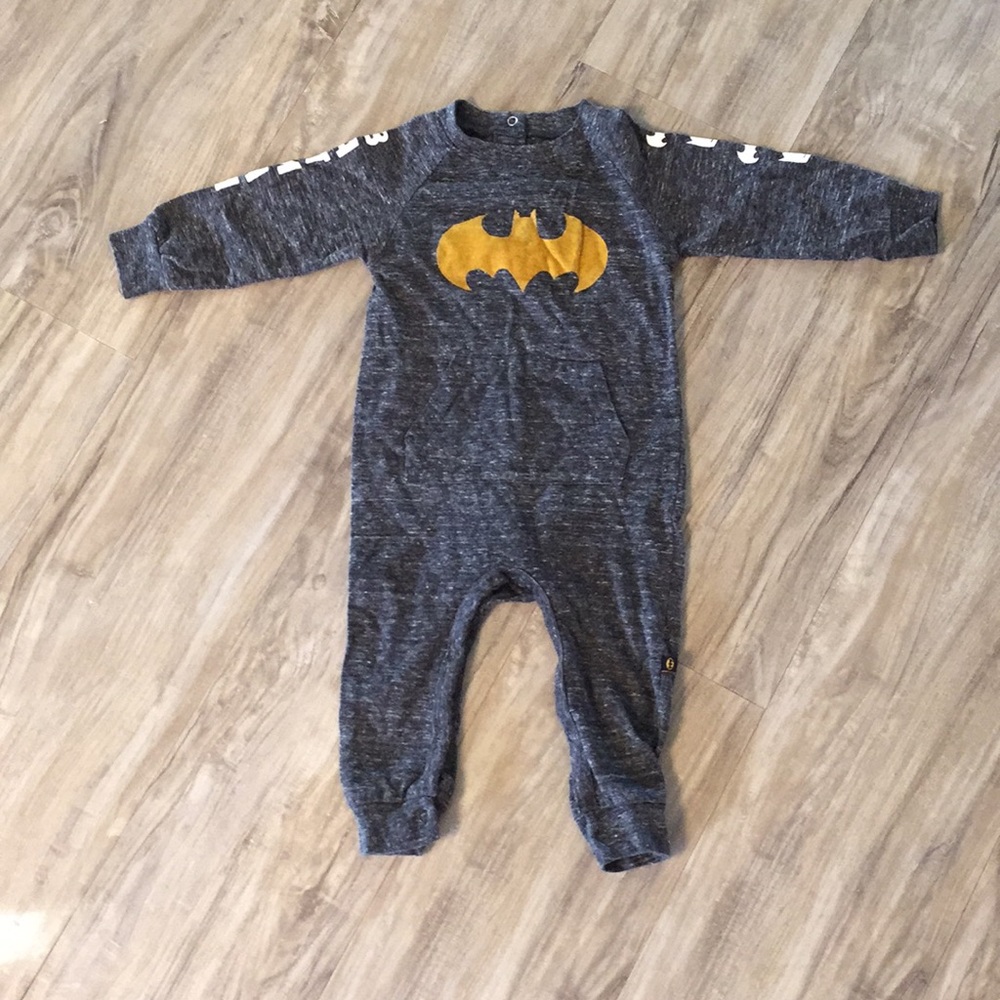 Batman footless romper/jumper